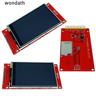 Wonda แผงหน้าจอสัมผัส LCD ILI9341 5V 3.3V 2.8 นิ้ว SPI TFT พร้อมหน้าจอสัมผัส PCB STM32 LCD Arduino MCU