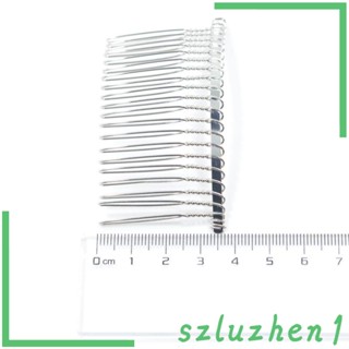 [Szluzhen1] กิ๊บติดผมโลหะเปล่า สําหรับเจ้าสาว 10 ชิ้น