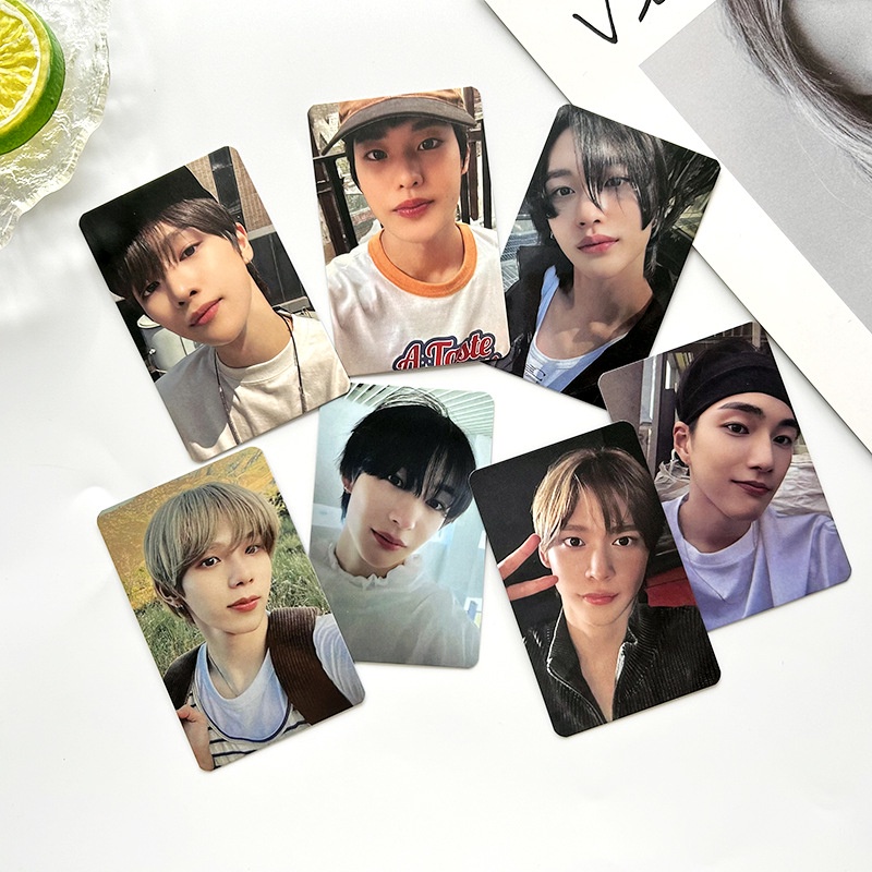 7 ชิ้น/เซ็ต RIZE อัลบั้มใหม่รับกีตาร์ Photocards Lomo การ์ด SHOTARO EUNSEOK SUNCHAIN WONBIN SEUNGHAN