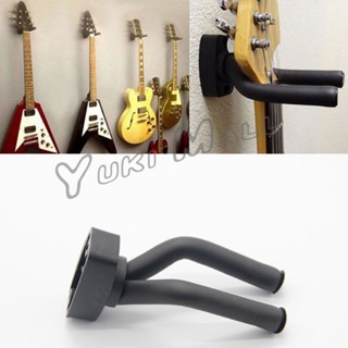 Yuki ที่แขวนกีตาร์ แบบติดผนัง สีดำ พร้อมชุดติดตั้ง guitar stand