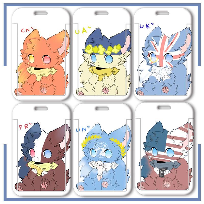 Country Humans Customzied Student School ID Card Name Card Holder Bus Card Meal Card Subway Card MRT