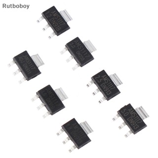 [Rut] ชิปวงจรรวมควบคุมแรงดันไฟฟ้า SOT223 AMS1117-3.3V AMS1117-5.0V AMS1117-2.5V AMS1117-1.8V AMS1117-1.5V AMS1117-1.2V AMS1117-ADJ COD 10 ชิ้น