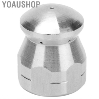 Yoaushop G3/8in  Cleaning Nozzle Front 1 Rear 6 High Pressure Washer Drain Nozzles