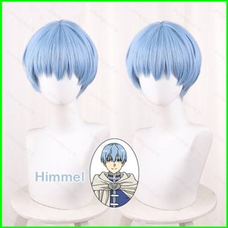 Yb2 วิกผมคอสเพลย์อนิเมะ Beyond Journeys End Himmel สีฟ้าอ่อน สําหรับปาร์ตี้ฮาโลวีน BY2