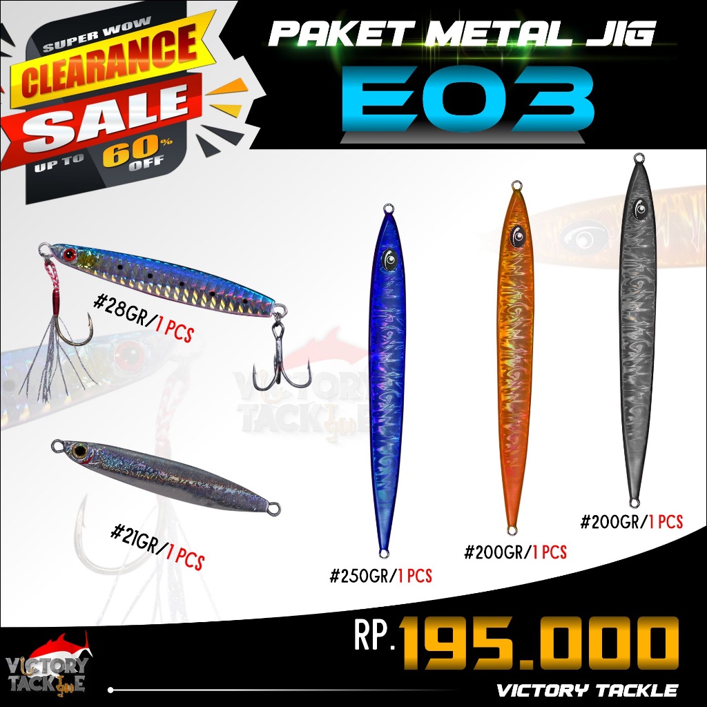 E03 METAL JIG PACKAGE