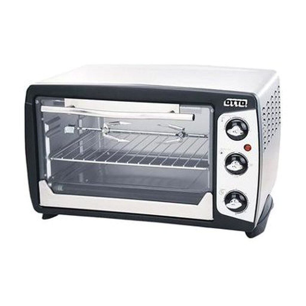 เตาอบไฟฟ้า OTTO รุ่น TO-765 สีดำ-สเตนเลส ขนาด 23 ลิตร 1500 W