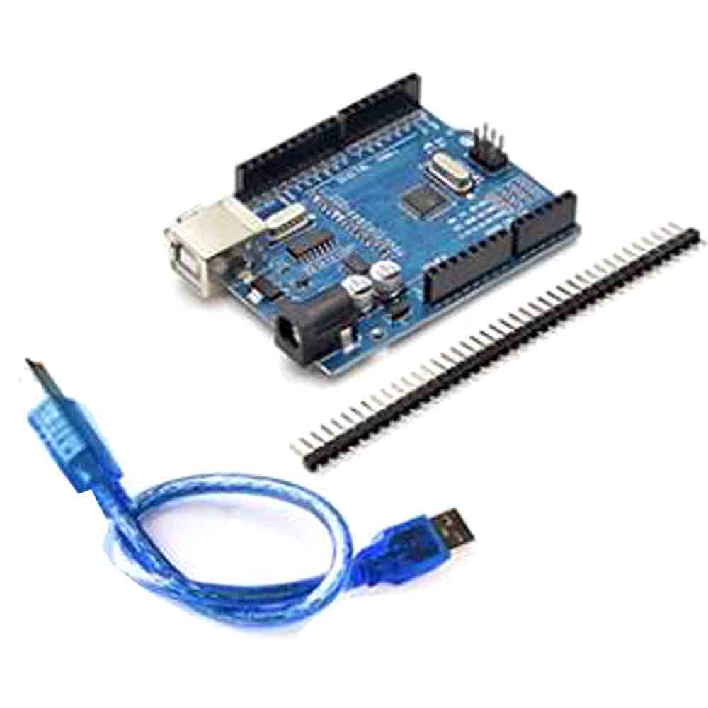 UNO R3 SMD- Atmel ATMEGA328P/168P V3 - Extra I/O Pinout - CH340G Driver , DCCDuino เข้ากันได้กับ Ard