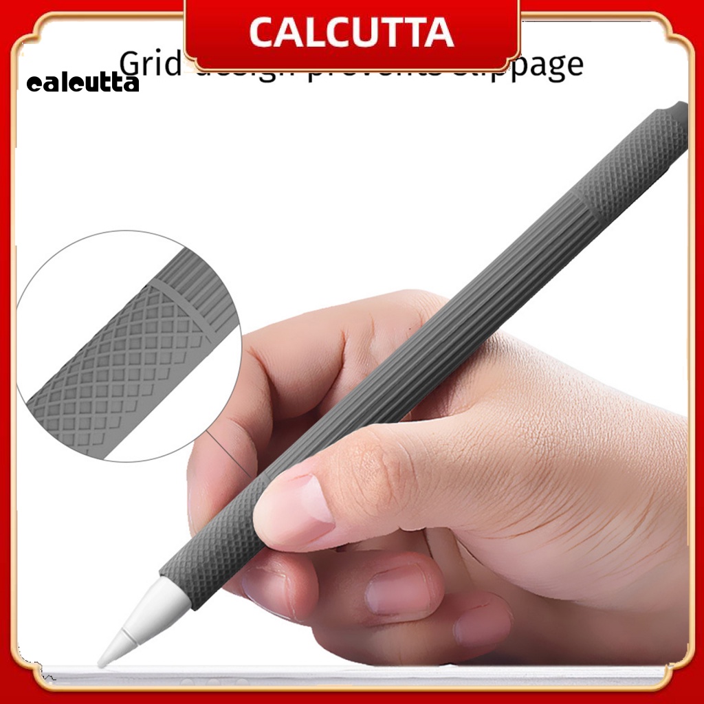 [calcutta] เคสปากกาสไตลัส ซิลิโคนนิ่ม กันตก ป้องกันการสูญหาย ลายการ์ตูน สําหรับ Apple Pencil 2