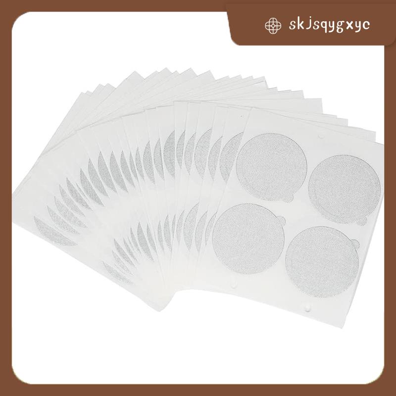 สติกเกอร์ฟอยล์อลูมิเนียม ใช้ซ้ําได้ 37 มม. สําหรับปิดฝาหม้อกาแฟ Nespresso 100 ชิ้น