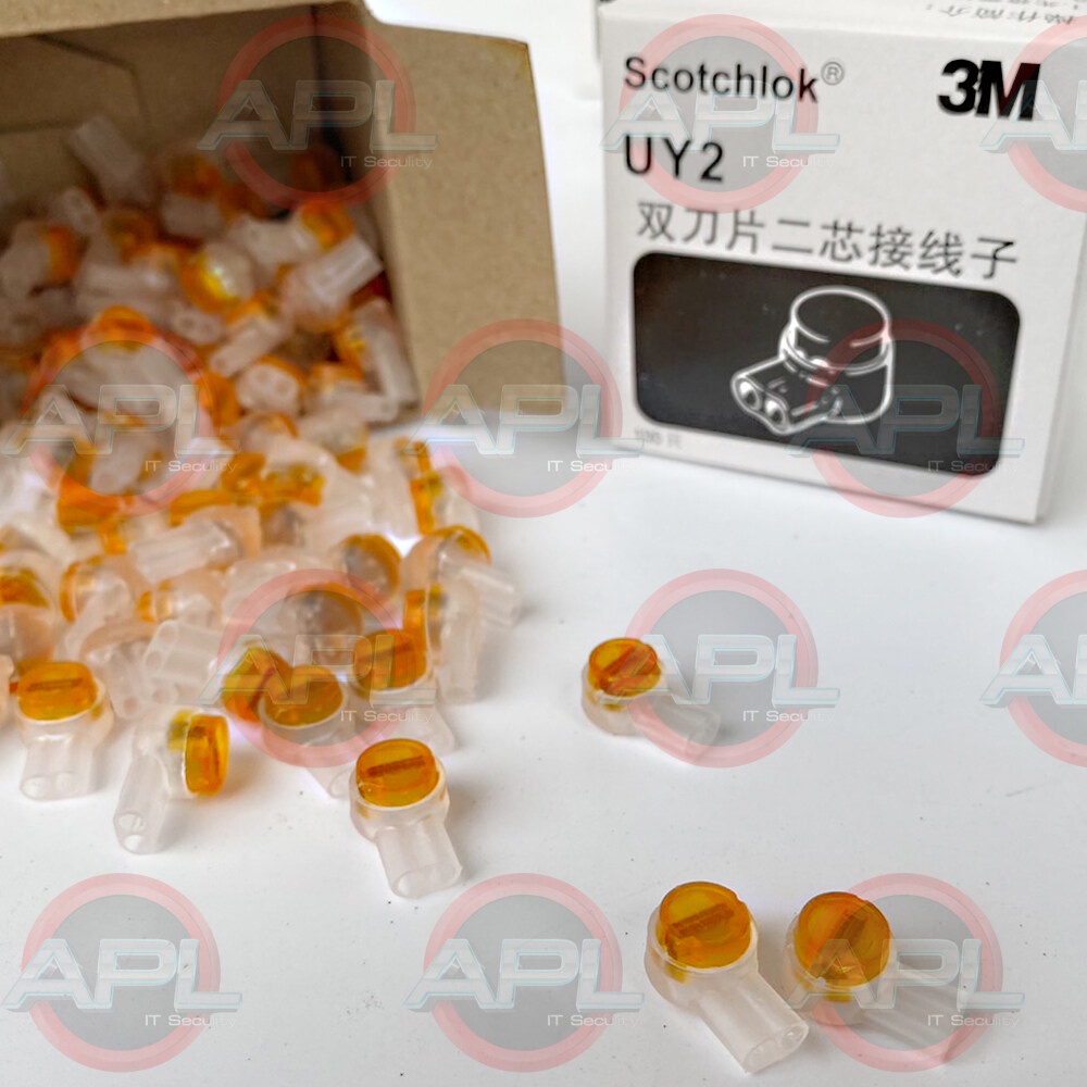 เม็ดต่อสายแลน AUY-02 เม็ดเชื่อมสายแลน Lan 3M UY2  กล่อง 100ชิ้น