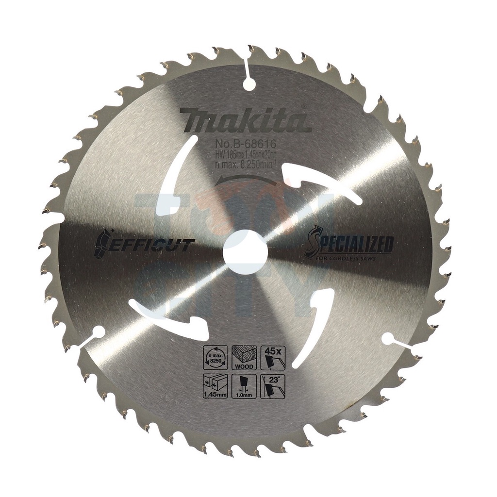 EFFICUT ใบเลื่อย 7" X 45T (B-68616)