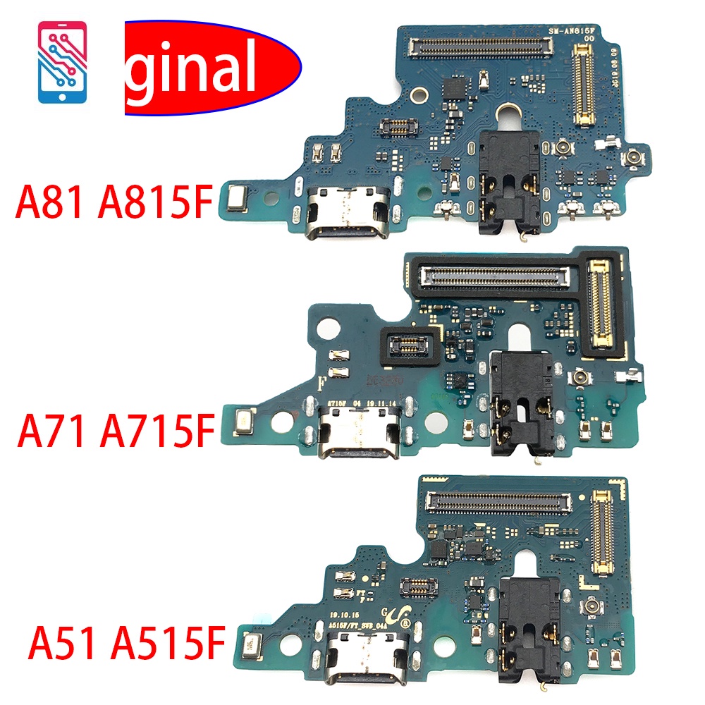 บอร์ดเชื่อมต่อสายชาร์จ USB สําหรับ Samsung Galaxy A51 A515F A71 A715F A01 Core A11 A21s A31