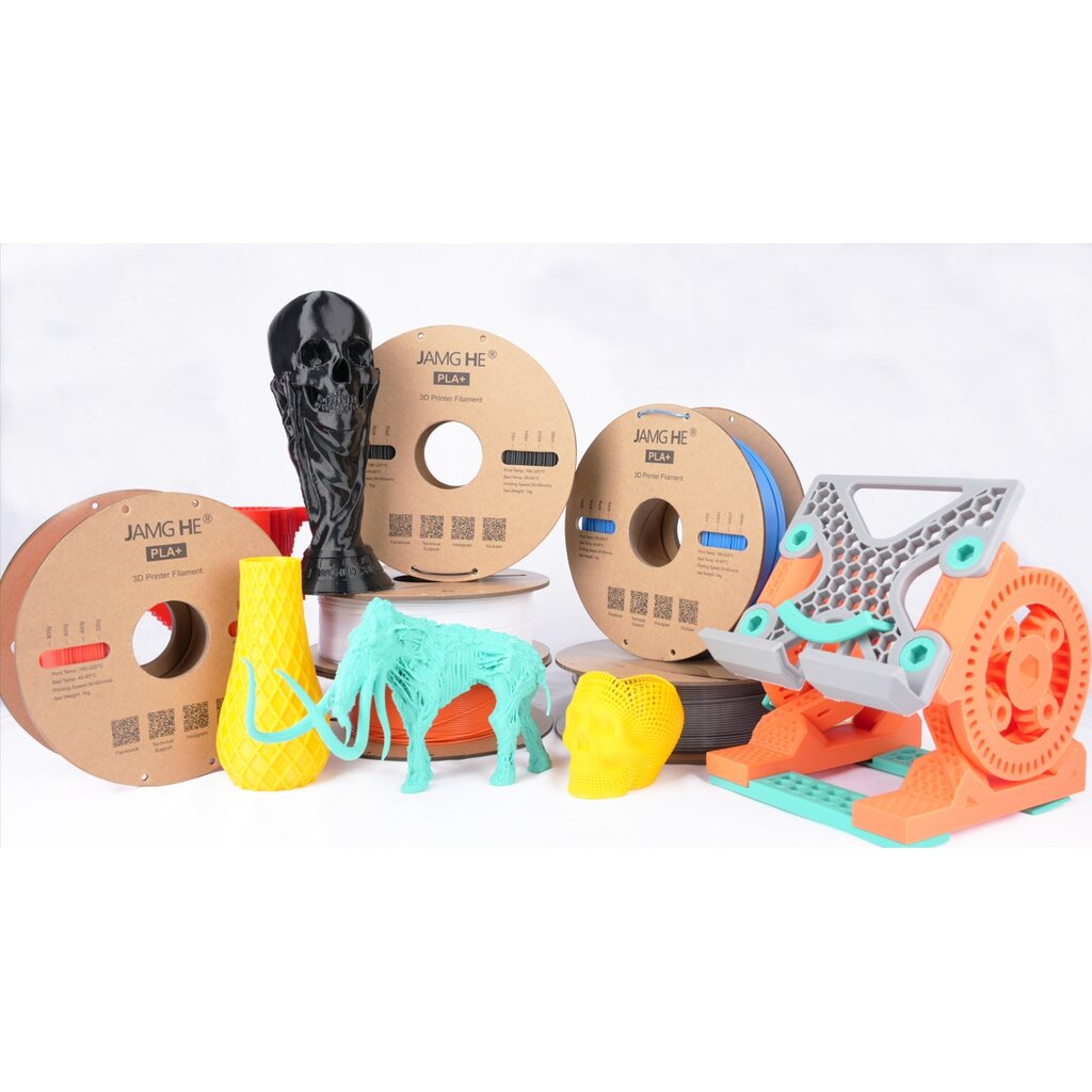 เส้นสำหรับเครื่องพิมพ์ 3 มิติ 3D Printer PLA Silk Filament (Jamg he) 1.75 , 1 kg by In2real3d