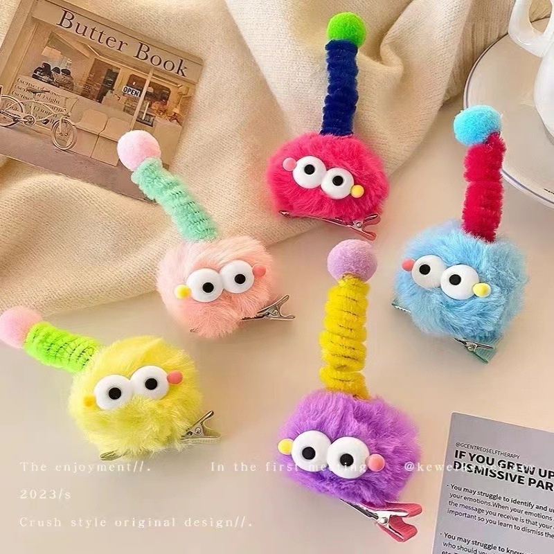 กิ๊บติดผม รูปตุ๊กตาน่ารัก สไตล์เกาหลี สําหรับเด็กผู้หญิง - รูปที่ 4