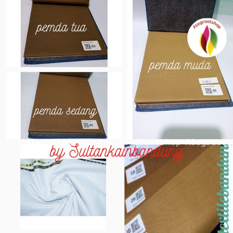 KATUN ผ้าฝ้ายวูลพรีเมี่ยมสีกากี ผ้าข้าราชการ วัสดุชุดข้าราชการภาค PNS PDH ASN ผ้าคอตตอนเนื้อนุ่ม