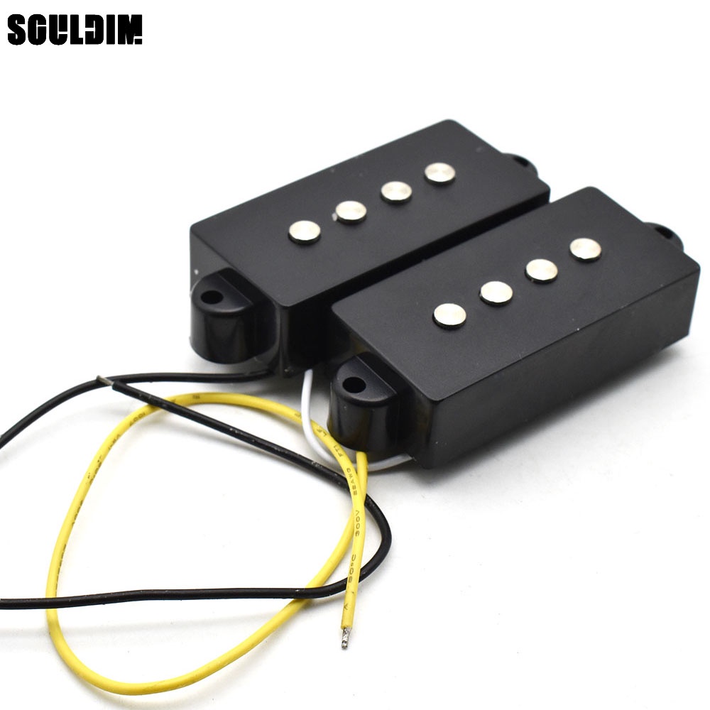 ชุดเปิดเซรามิค PB Bass Pickup & JB Bass Bridge Pickup สําหรับ 4 String PB Bass กีตาร์อุปกรณ์เสริม