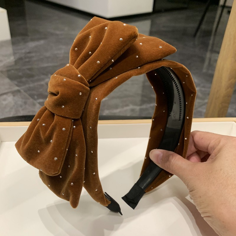 ที่คาดผม กันลื่น ประดับโบว์ ระดับไฮเอนด์ เหมาะกับฤดูใบไม้ร่วง และฤดูหนาว สําหรับอุตสาหกรรมหนัก