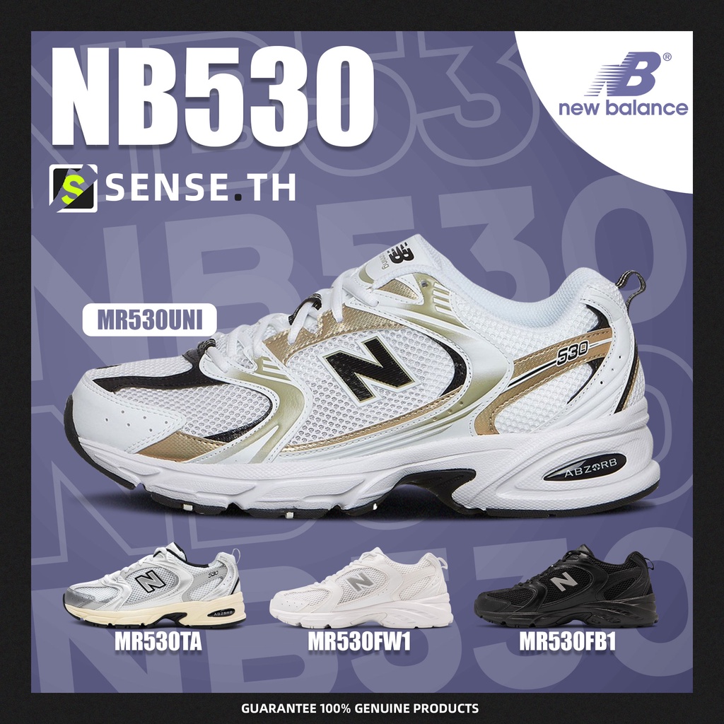 🚚 รองเท้าผ้าใบแฟชั่น 👟 New Balance 530 NB530 Sneaker MR530 FW1 / TA / UNI / FB1 ของแท้100% เบาสบาย