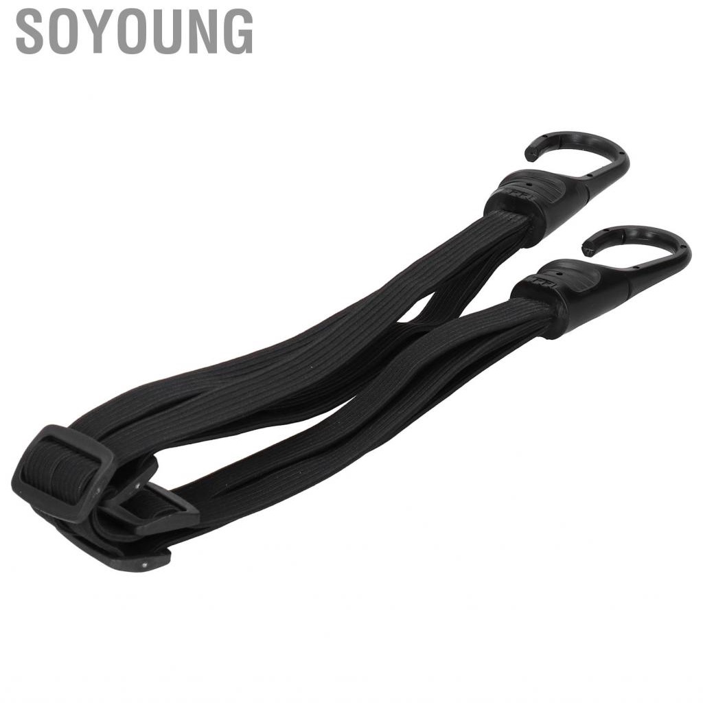 Soyoung Bungee Cord Hook ความยืดหยุ่นของกระเป๋าเดินทางเชือกยืดหยุ่นสายรัดคงที่สำหรับสนามเด็กเล่น