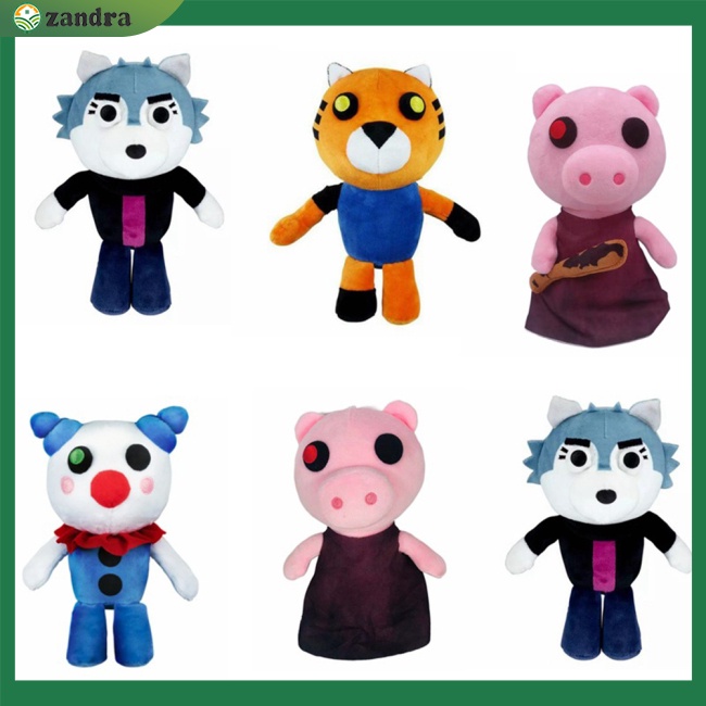 【COD】 ตุ๊กตาฟิกเกอร์ รูปตัวตลก Roblox Piggy Pig Tiger ของเล่นสําหรับเด็ก