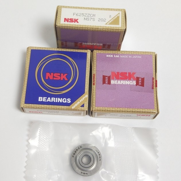 แบริ่ง NSK F625ZZ ฝาครอบเหล็กญี่ปุ่น F625 ZZ CM ZZCM