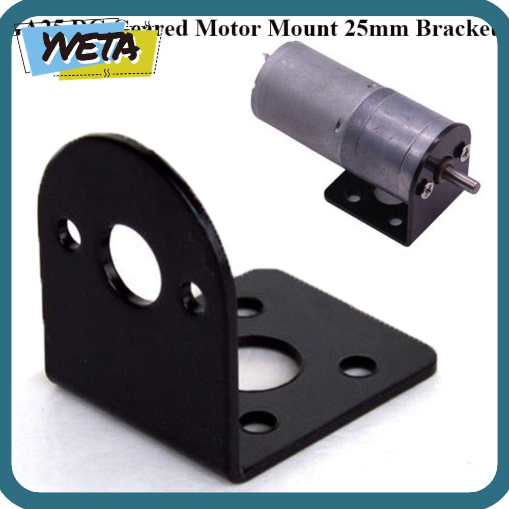 Yveta GA25 DC เกียร์มอเตอร์แรงบิดสูง 2418 2430 ขาตั้งยึด 25 มม.