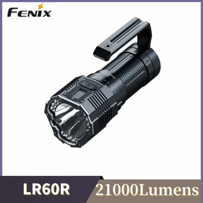 Fenix LR60R USB Type-C ไฟฉาย LED แบบชาร์จไฟ มีประสิทธิภาพ