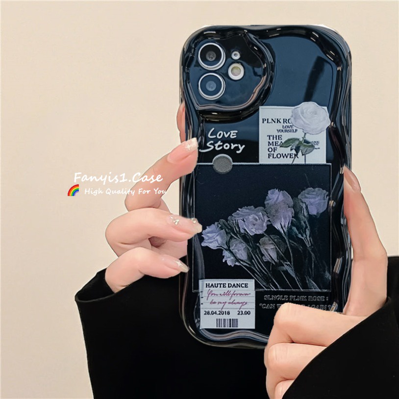 เคสป้องกันโทรศัพท์มือถือ แบบนิ่ม ลายดอกกุหลาบ สําหรับ Infinix Hot 20 Play Hot 20i 20 12 Play 30 30i Hot 8 9 Infinix Note 12 Turbo G96 Infinix Smart 6 7 5 6 Pua 5 2020