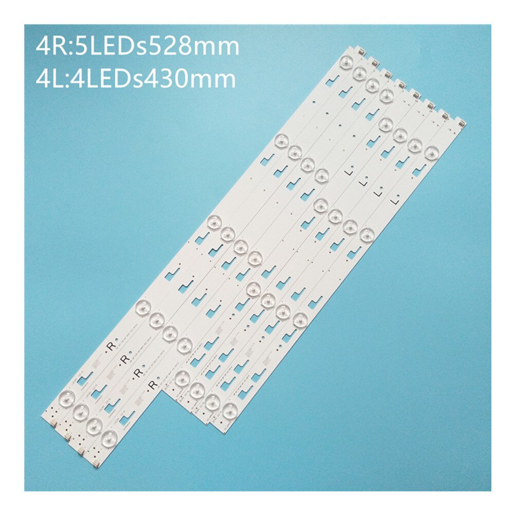 LED Backlight strip สําหรับ Sony 49 นิ้วทีวี KD-49XD7005 LC490EQY-SJA3 KD-49XD7005 KD-49XD7066 JDE 4