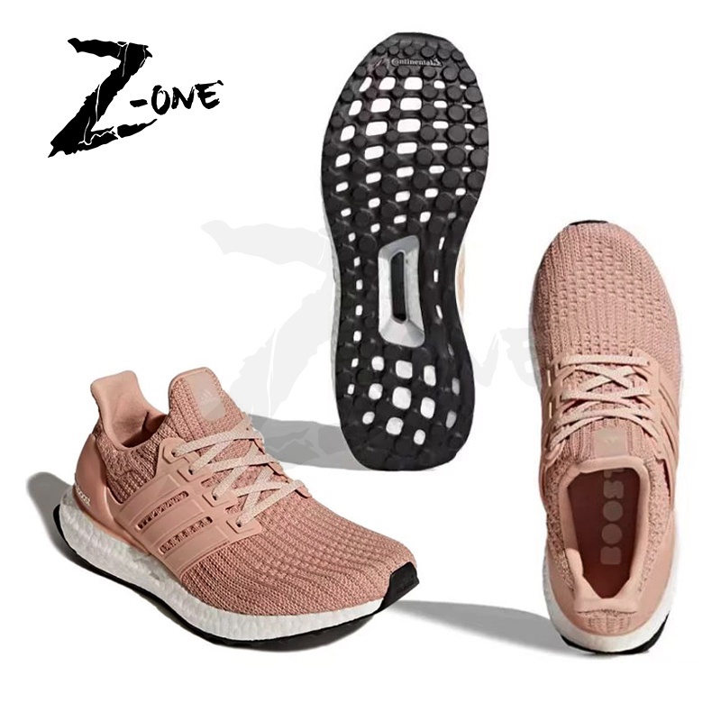 Adidas Ultra Boost DNA "Core Black" "Salmon Pink" "Black White" วิ่งสำหรับผู้หญิงผู้ชาย รองเท้า tru