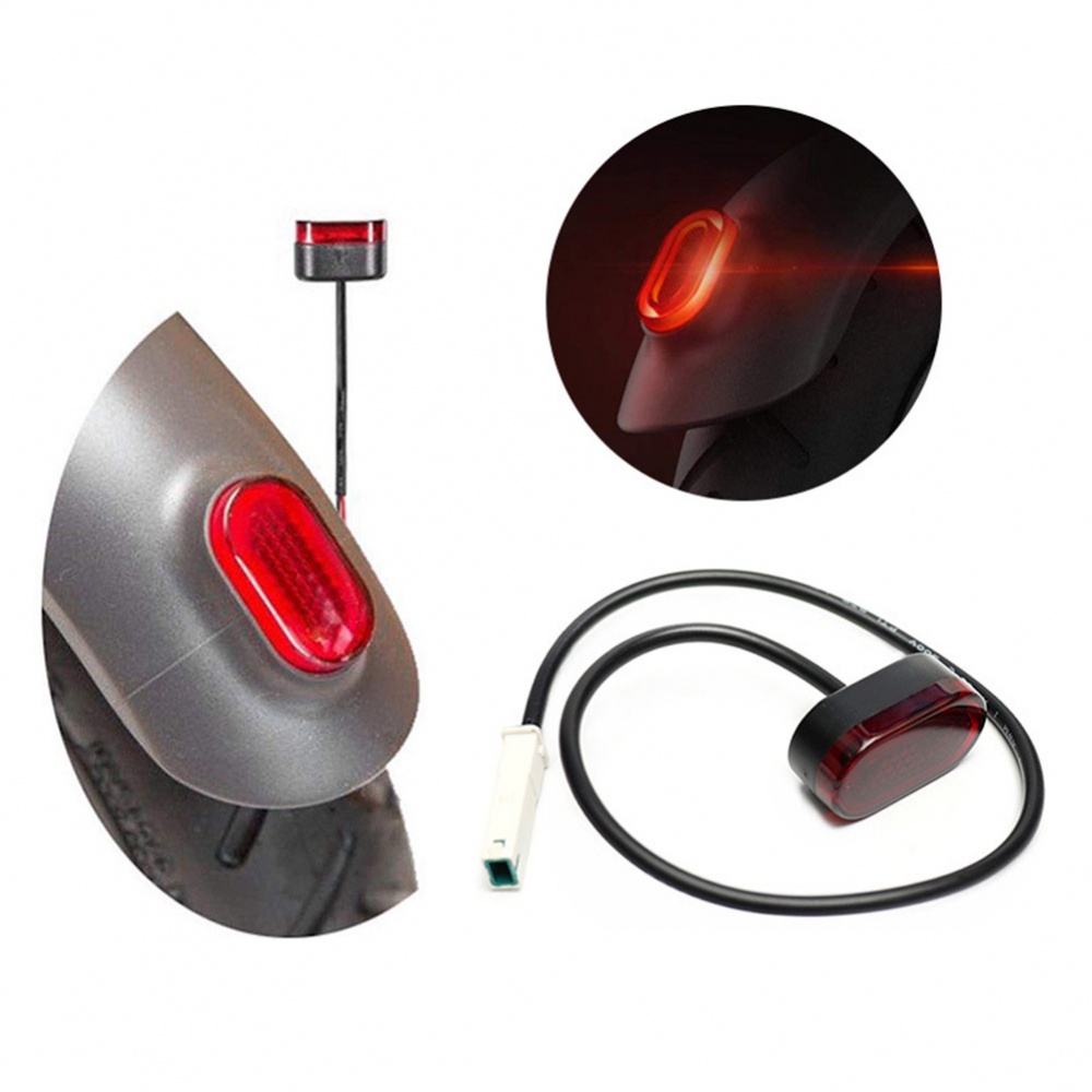 ไฟท้ายพลาสติก LED ทนทาน สําหรับ Xiaomi M365