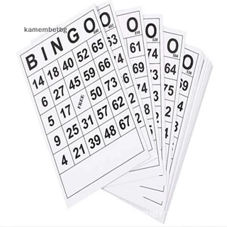 Kamembetbg การ์ดบิงโกดิจิทัล 60 ใบ ไม่ซ้ําซาก สําหรับเด็ก TH