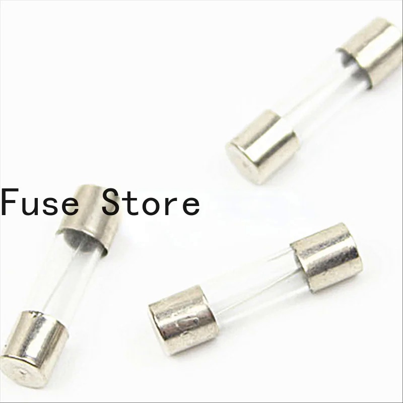 10PCs 61nm-050h หลอดแก้ว 6*30 f5al250v 5A 250V fast fusing