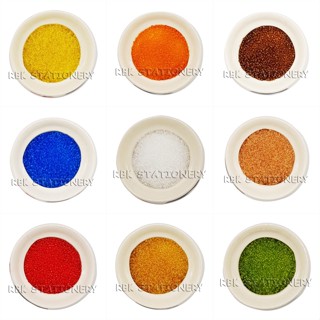 ลูกปัดเม็ดทรายแบบใส ลูกปัดใส ขนาด 2 มิล 20g/ห่อ อุปกรณ์ร้อยล…