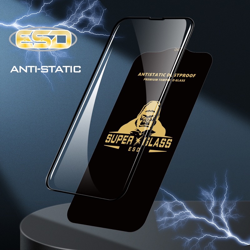 ฟิล์มกระจก Kingkong สำหรับ samsung A14 A22 A04S A53 5G A23 A51 A71เต็มจอขอบดำ งานดี ส่วนโค้งขนาดใหญ่ ป้องกันไฟฟ้าสถิตย์ - ภาพย่อย 2