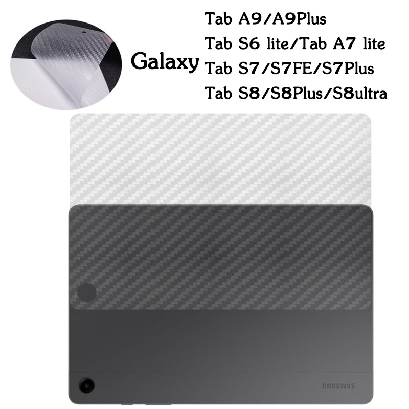 ฟิล์มหลังกันรอยลายแคฟล่า SAMSUNG Tab A9 Plus/Tab A7 lite/Tab S6 lite/Tab A7 10.4/Tab S7FE/Tab S8 S7 