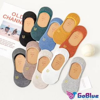 GoBlue ถุงเท้าแบบสั้น ถุงเท้าข้อสั้น ผ้านุ่มใส่สบาย ถุงเท้าลายแมวน่ารัก Women's Socks