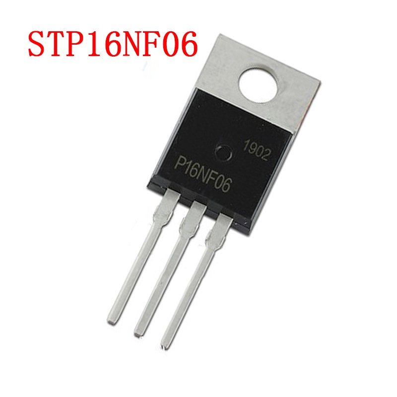 10 ชิ้น STP16NF06L TO-220 STP16NF06 TO220 P16NF06L P16NF06 ใหม่เดิม