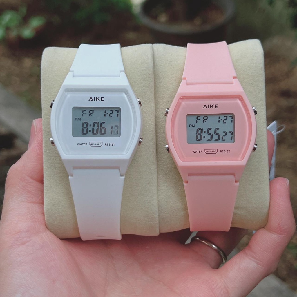t-time AIKE นาฬิกาข้อมือดิจิตอล กันน้ำ สวยหรู รุ่นใหม่ สุดฮอต พร้อมตั้งเวลาก่อนจัดส่ง