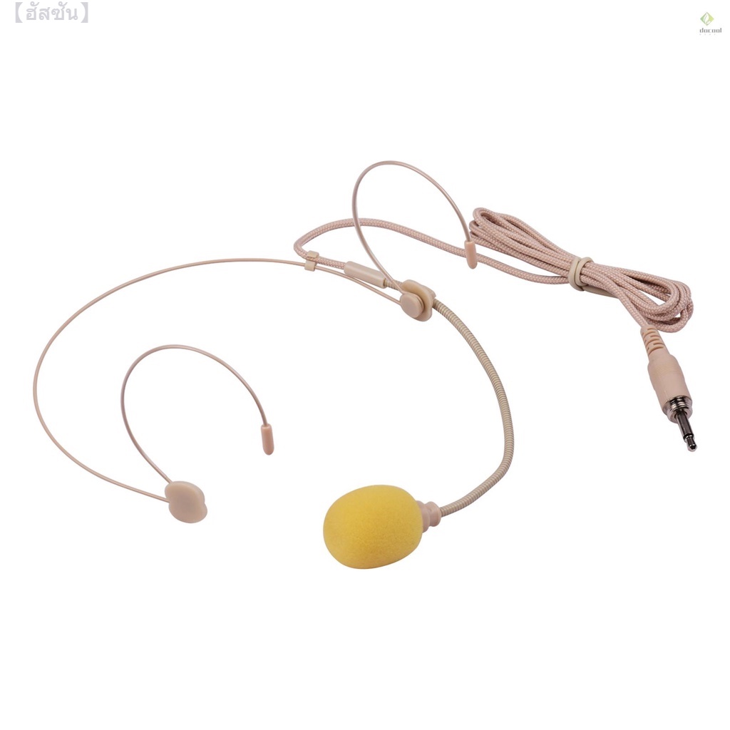 D&amp;L Good Quality Headset Microphone Condenser Mic 3.5mm Interface for Wireless Bodypack Transmitter