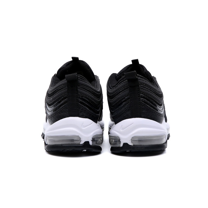 Nike Air Max 97 OG Bullet Men/Women Running Sport Sneaker Shoes Black/White Size 36-45