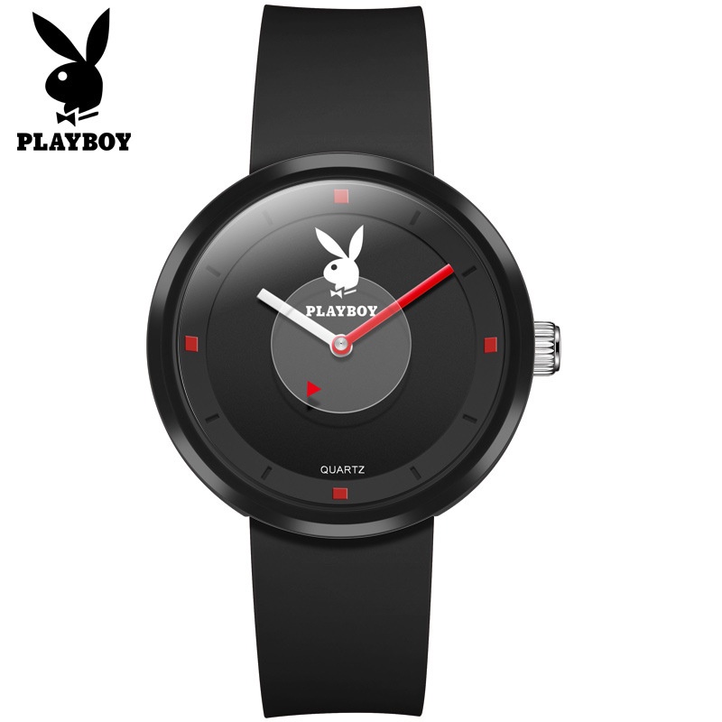 [พร้อมส่ง] Playboy 3059 นาฬิกาข้อมือควอทซ์ แฟชั่นย้อนยุค เข้ากับทุกการแต่งกาย สําหรับผู้หญิง (ฟรีกล่องนาฬิกาสวยหรู)