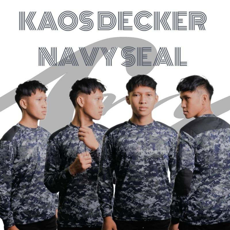 DECKER NAVY T-SHIRT - DECKER NAVY T-SHIRT - DECKER NAVY CLOTHES