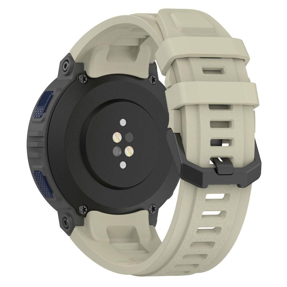 สายรัดซิลิโคน BREEZE, สายรัดข้อมือทดแทนอัจฉริยะ, นาฬิกาสร้อยข้อมือแบบนุ่มสําหรับ Amazfit Active Edge - รูปที่ 7