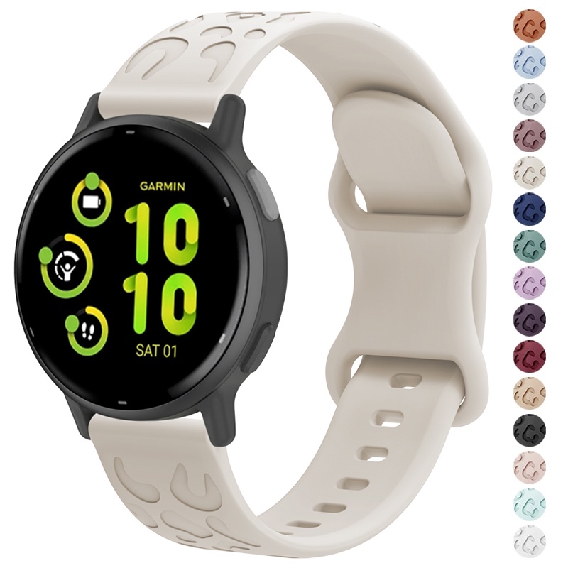 สายนาฬิกาข้อมือซิลิโคน ลายเสือดาว 18 20 22 มม. สําหรับ Samsung Galaxy Watch 3 5 6 Classic 5 5 Pro 3 Gear S2 S3 Huawei GT 2 Active 2