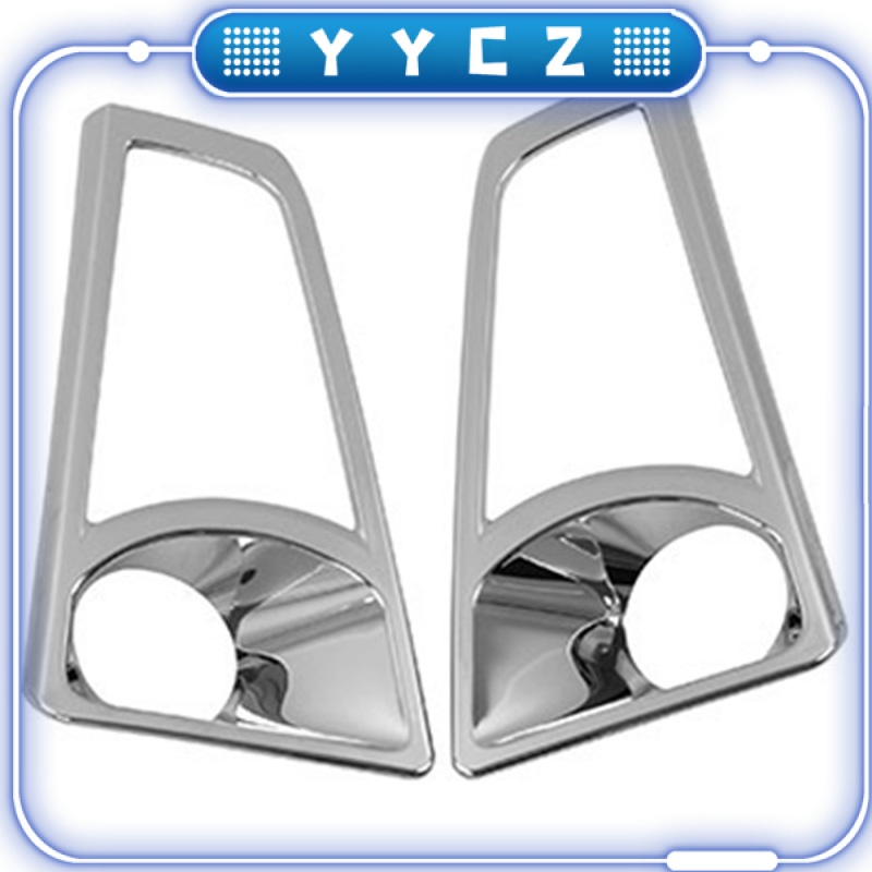 △Yycz△ฝาครอบไฟตัดหมอกรถยนต์ ABS โครเมี่ยม สําหรับ Toyota HiAce Commuter Granvia H300 2019 2020