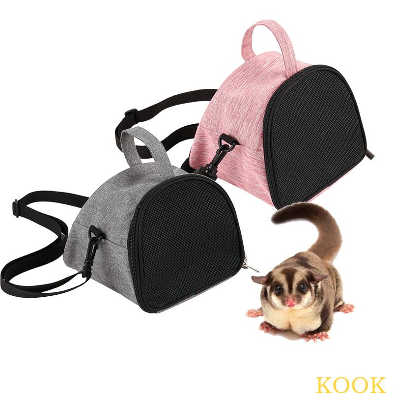 Kook กระเป๋าใส่แฮมสเตอร์ ระบายอากาศ 2 ทาง สําหรับเดินทาง