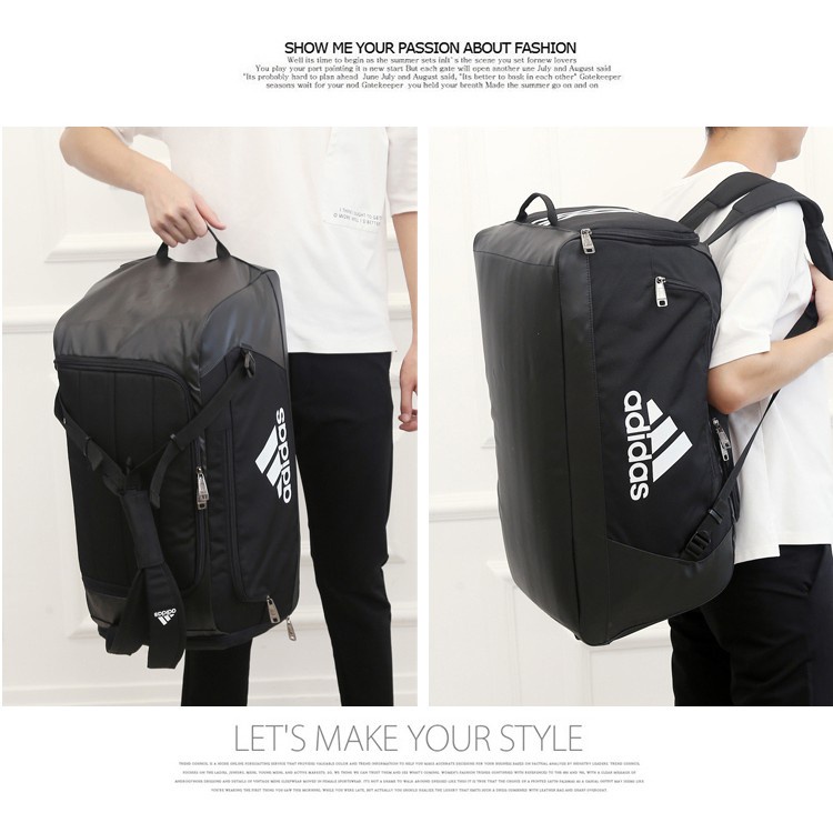 Adidas Men's backpack Travel Gym Bag Handbag Duffle Bag  Travel BagsSports Shoes NEcB