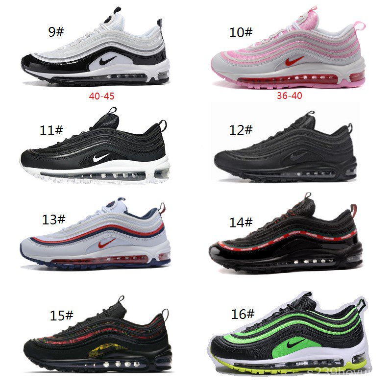 【ins】Ready Stock Nike Air Max New Collection 97 Og คู่ระเบิดสีใหม่ล่าสุด รองเท้า free shipping
  กี