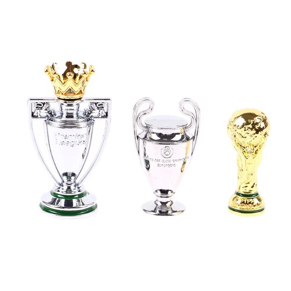 พรีวารางวัลมินิถ้วยรางวัลผู้เล่นที่ยอดเยี่ยมฟุตบอลยุโรปการแข่งขันของที่ระลึก,คุณภาพสูงตกแต่งบ้านหัตถกรรมฟุตบอลลีกถ้วยรางวัลรุ่นแฟนของขวั